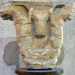 Nella parte destra della chiesa si trova una scultura in marmo bianco con i rilievi di due leoni affrontati che sorreggono un bucefalo:  un capitello dellXI secolo che ha perso la sua colonna, andata distrutta durante la ristrutturazione di Scicutella